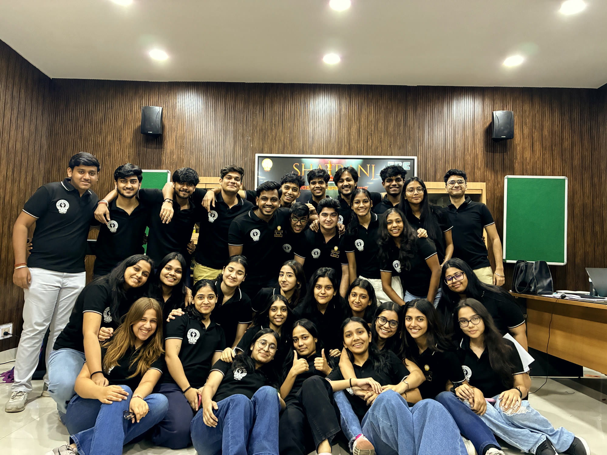JBC members gathered together after an event